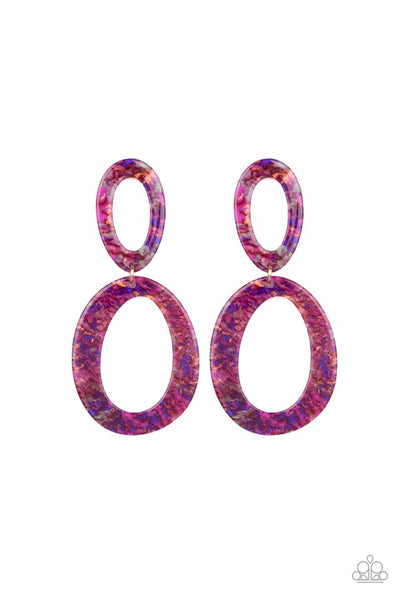 Paparazzi Earring - Hey, Haute Rod - Multi