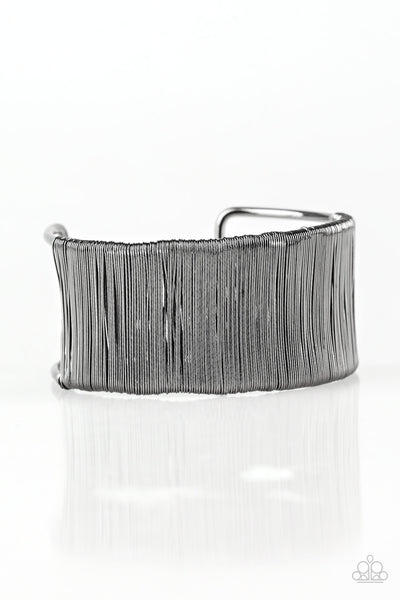 Paparazzi Bracelet - Metal Mecca - Black