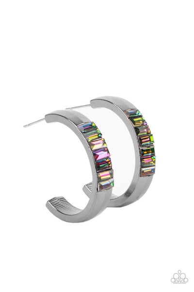 Paparazzi Earring - Bursting With Brilliance - Multi