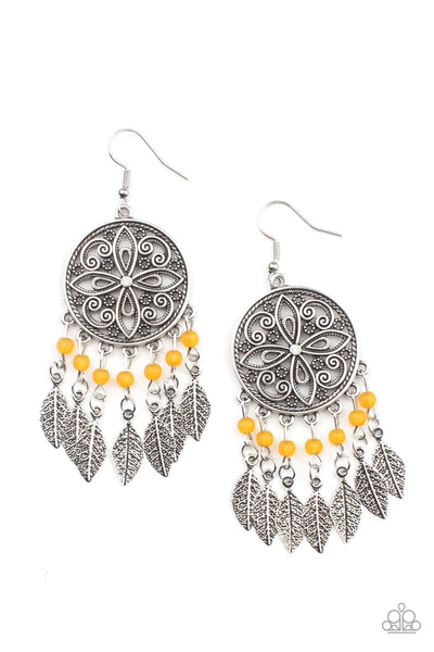 Paparazzi Earring - Free-Spirited Fashionista - Orange