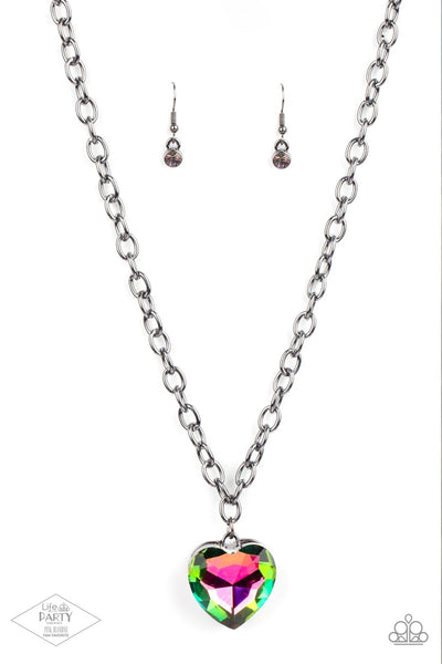 Paparazzi Necklace - Flirtatiously Flashy - Multi