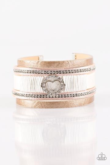 Paparazzi Bracelet - It Takes Heart - Multi Urban Wrap