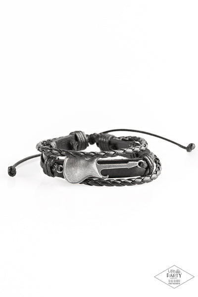 Paparazzi Bracelet - Lead Guitar - Black