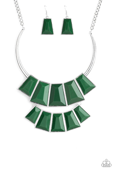 Paparazzi Necklace - Lions, TIGRESS, and Bears - Green