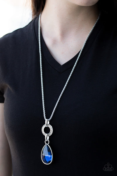 Paparazzi Necklace - Lookin Like A Million - Blue