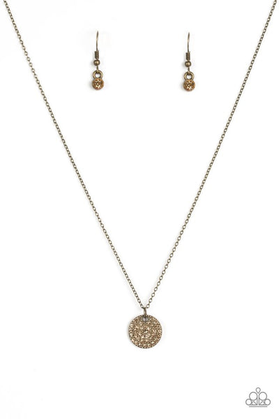 Paparazzi Necklace - Make Today Glitter - Brass