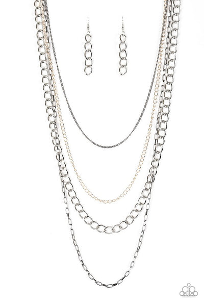 Paparazzi Necklace - Metro Metal - Black