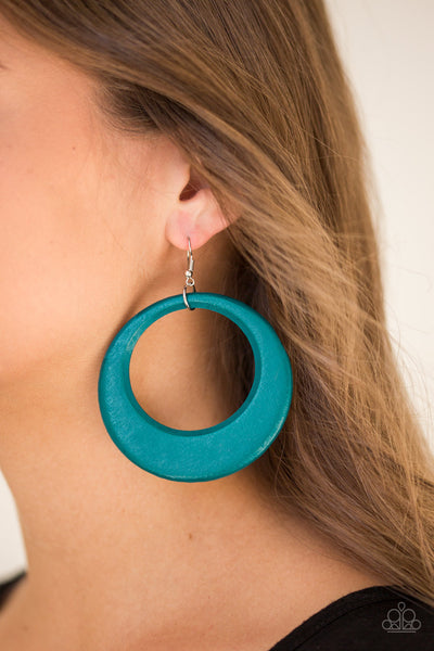 Paparazzi Earring - Modern Malibu Barbie - Blue