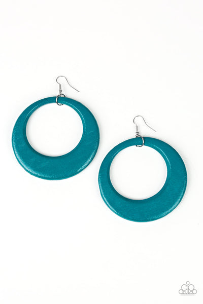 Paparazzi Earring - Modern Malibu Barbie - Blue