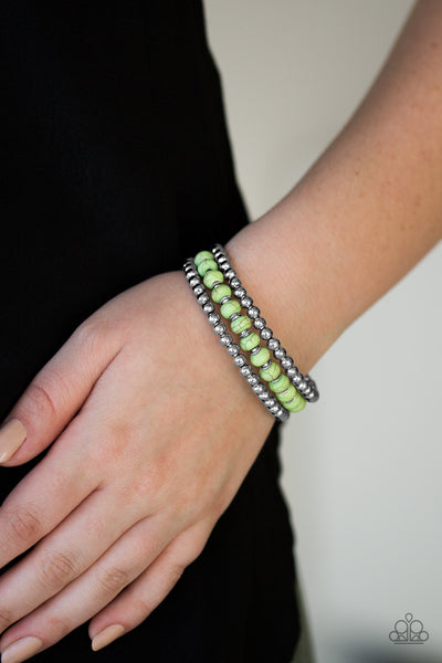 Paparazzi Bracelet - Modern Day Mason - Green