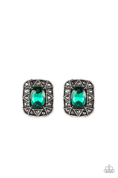Paparazzi Earring - Young Money - Green