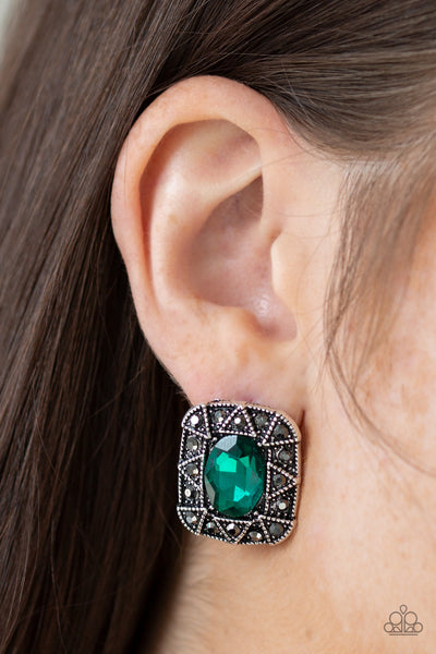 Paparazzi Earring - Young Money - Green