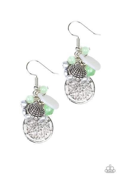 Paparazzi Earring - Ocean Oracle - Green