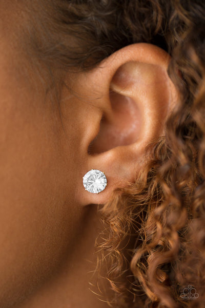 Paparazzi Blockbuster Earrings- Just In Timeless - Gold