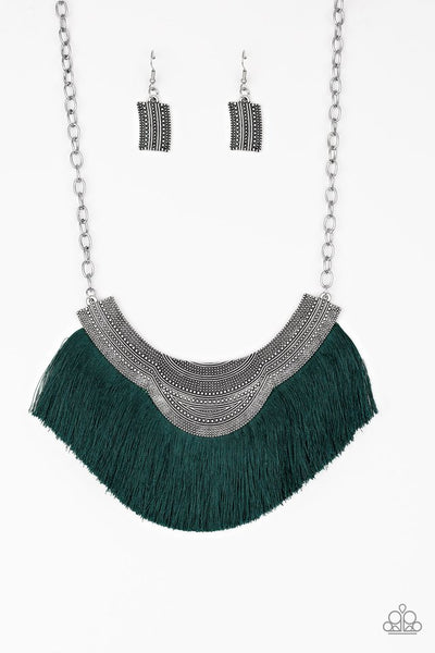 Paparazzi Necklace - My Pharaoh Lady - Green