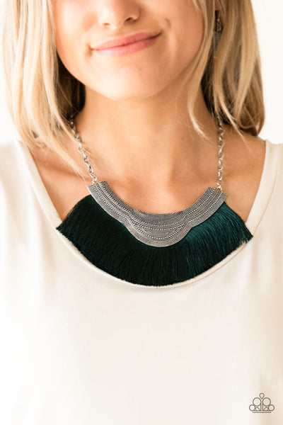 Paparazzi Necklace - My Pharaoh Lady - Green