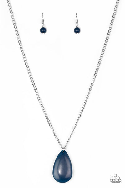 Paparazzi Necklace - So Pop-YOU-Lar - Blue