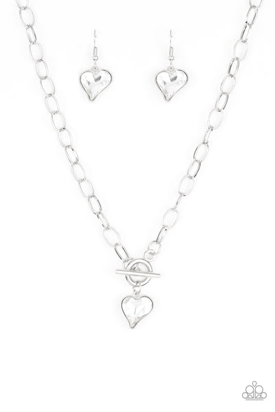 Paparazzi Necklace - Princeton Princess - White