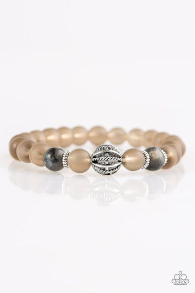 Paparazzi Bracelet - Purity - Silver Brown Urban