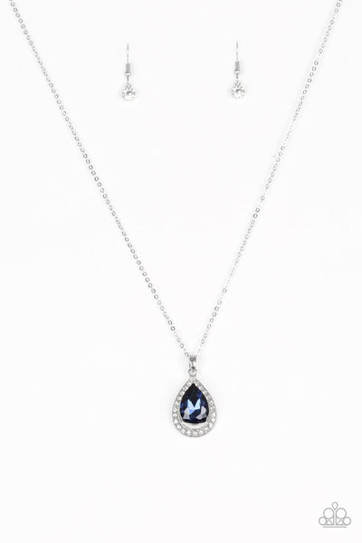 Paparazzi Necklace - Because I'm Queen - Blue