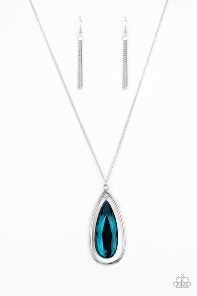 Paparazzi Necklace - Royal Coronation - Blue