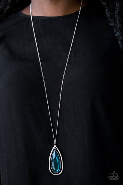 Paparazzi Necklace - Royal Coronation - Blue