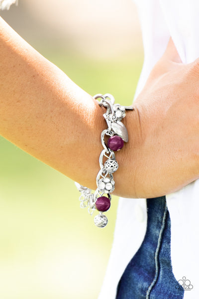 Paparazzi Bracelet - Royal Sweethearts - Purple