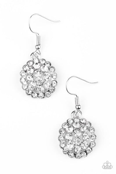 Paparazzi Earring - Runway Ready - White