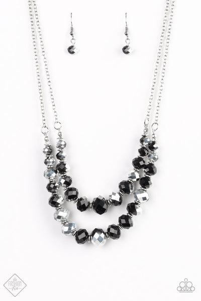 Paparazzi Necklace - Sparkling Spellbound - Black