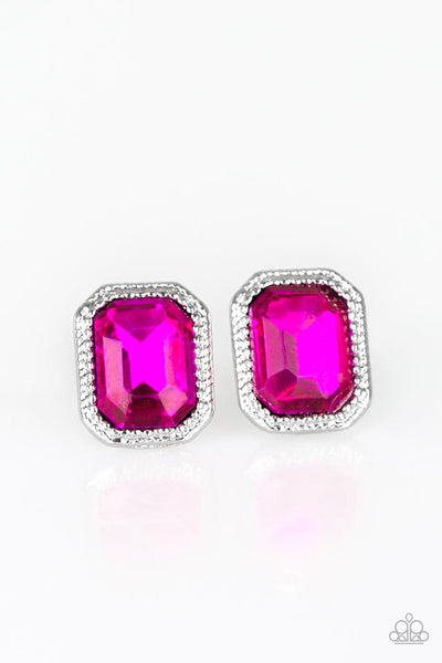 Starlet Shimmer Earring - Emerald Cut