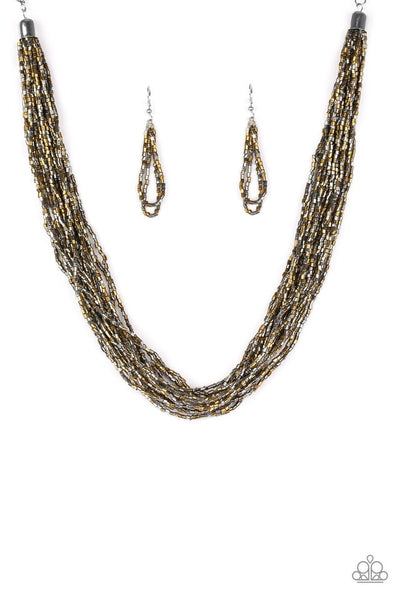 Paparazzi Necklace - The Speed of Starlight - Multi