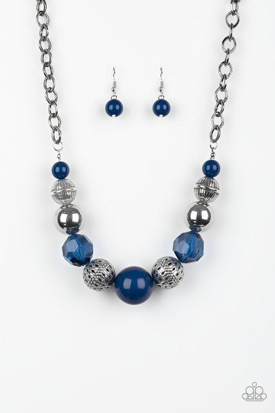 Paparazzi Necklace - Sugar, Sugar - Blue
