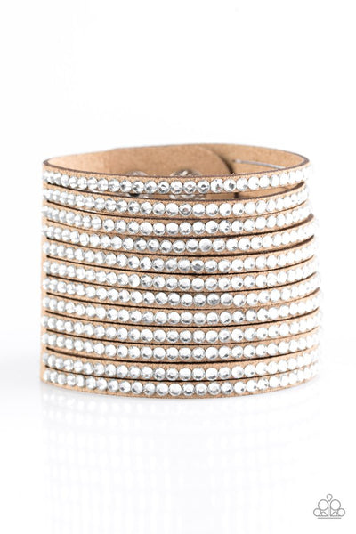 Paparazzi Bracelet - The Boss Is Back - Brown Urban Wrap