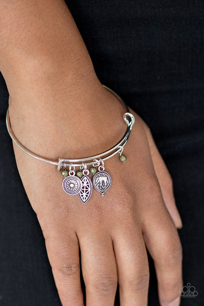Paparazzi Bracelet - The Elephant In The Room - Green