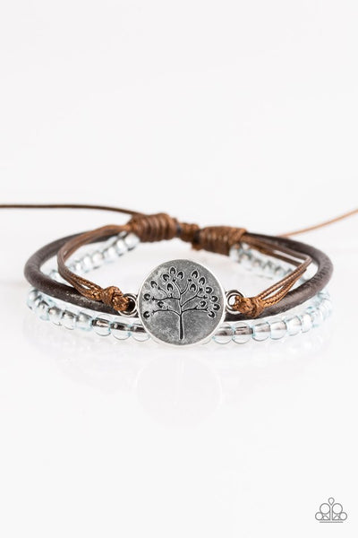 Paparazzi Bracelet - Treetop Treasure - Brown Urban