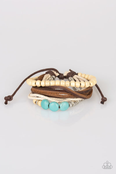 Paparazzi Bracelet - Wonderfully Wanderer - Blue