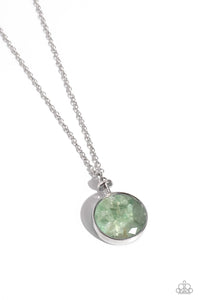 Paparazzi Necklace - Geo Mine - Green