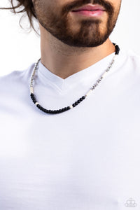 Paparazzi Necklace - Volcanic Valiance - White Urban