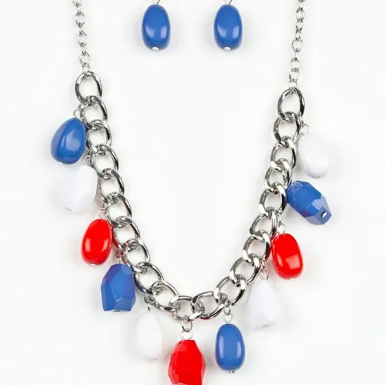 Paparazzi Necklace - Take The Color Wheel - Multi