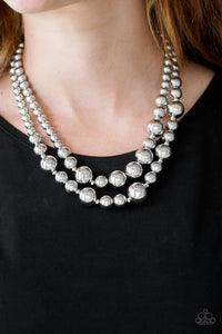 Paparazzi Necklace - I Double Dare You - Silver