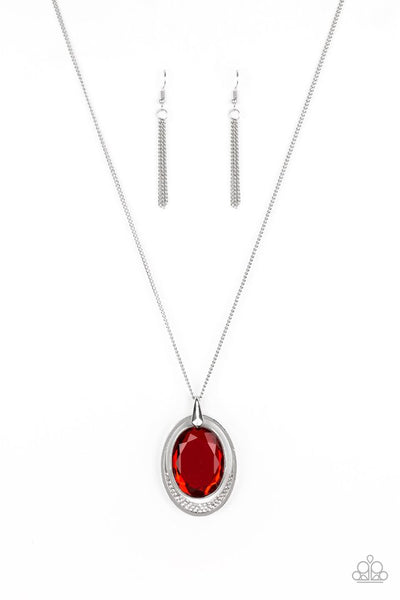 Paparazzi Necklace - Metro Must Have - Red