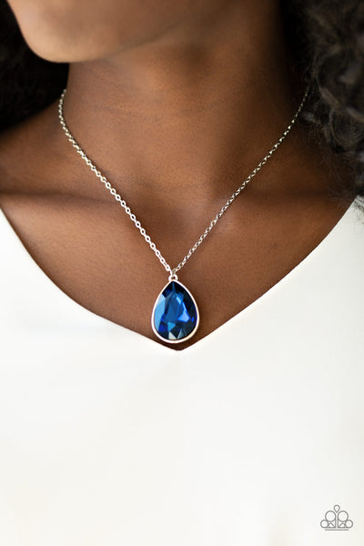 Paparazzi Necklace - So Obvious - Blue
