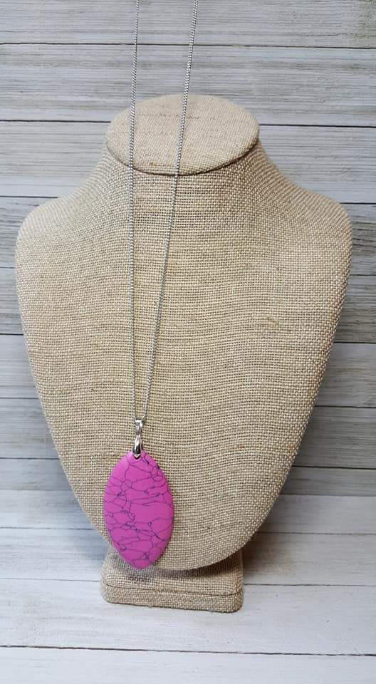 Santa fe simplicity pink necklace paparazzi Outlet
