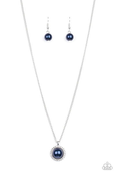 Paparazzi Necklace - Wall Street Wonder - Blue