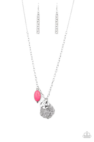 Paparazzi Necklace - Free-Spirited Forager - Pink