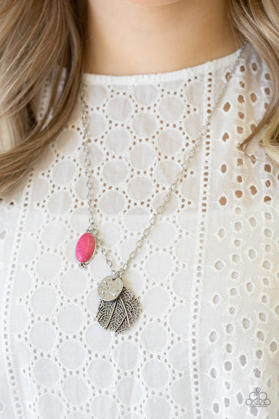 Paparazzi Necklace - Free-Spirited Forager - Pink
