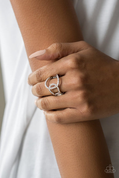 Paparazzi Ring - Radial Radiance - White