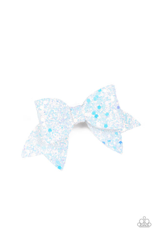 Paparazzi Hair Accessory - Confetti Princess - White