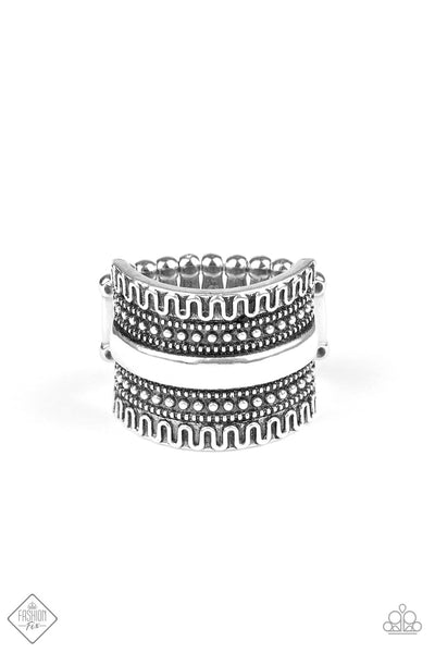 Paparazzi Ring - Sahara Style - Silver