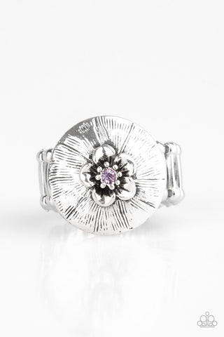 Paparazzi Ring - Blooming Beach Party - Purple